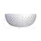Hello Honey® 12" Clear Hobnail Round Glass Serving Bowl
